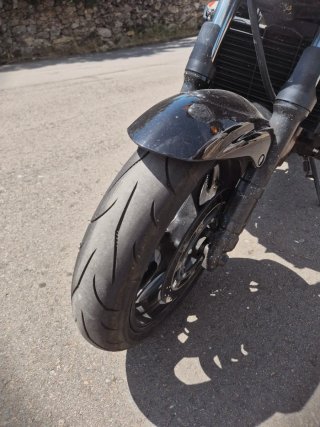 Yamaha FZ6 Naked Negra