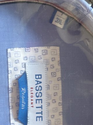 Camisa de vestir BASSETTE azul 3XL