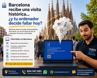 ⛪ Barcelona recibe una visita histórica