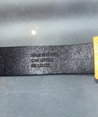 Cinturón Zadig & Voltaire Negro y Dorado