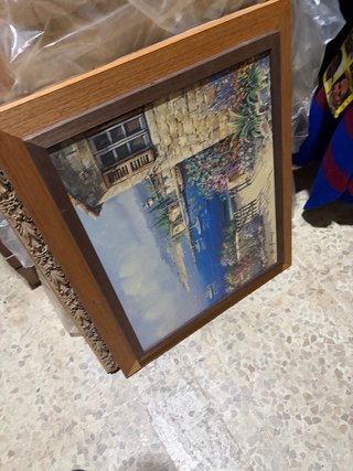 Cuadro decorativo madera