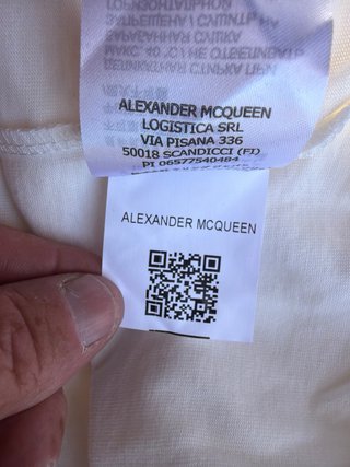 Conjunto Alexander McQueen T-shirt y Shorts