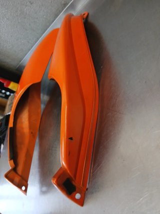 Carenado Trasero Versys 650 2009 Naranja