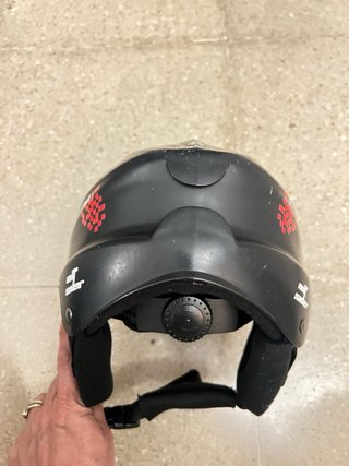 Casco de esquí Tijuana negro talla 52-72