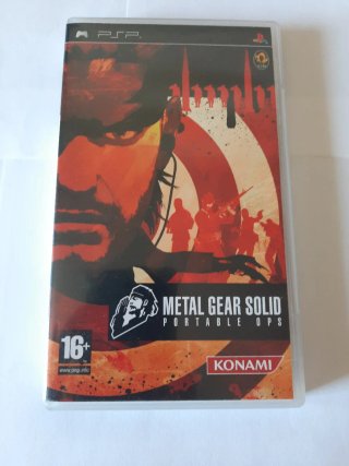 Metal Gear Solid Portable Ops PSP