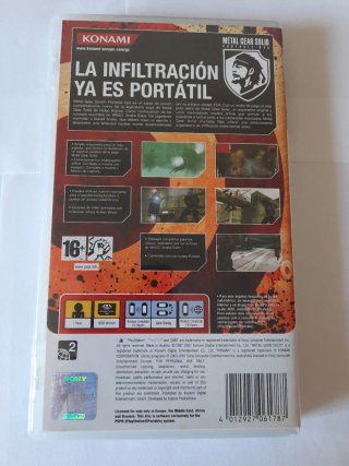 Metal Gear Solid Portable Ops PSP