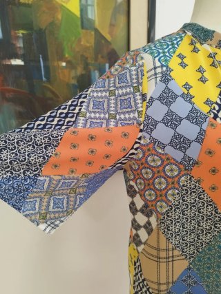 Camicia Nudha Patchwork