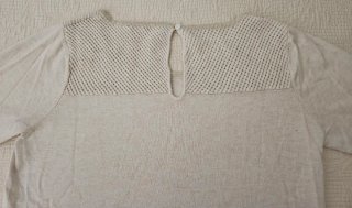 Jersey Naf Naf crudo algodón