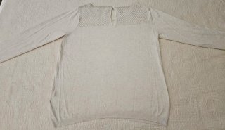 Jersey Naf Naf crudo algodón