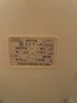 2 Termos Eléctricos Fagor 80L y 50L Blancos