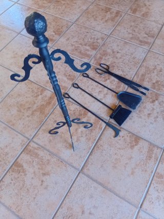 Juego de herramientas para chimenea
