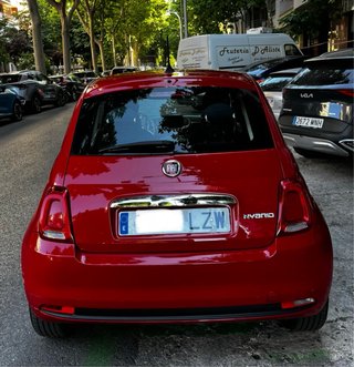FIAT 500 Hybrid Etiqueta ECO