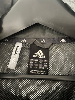 Chaqueta Adidas Gris Talla XXL