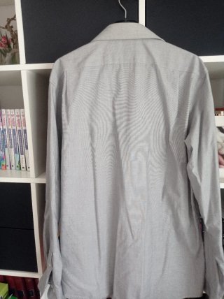 Camisa Ralph Lauren 100 % algodón,Gris Claro