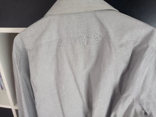 Camisa Ralph Lauren 100 % algodón,Gris Claro