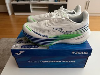 Joma R-2000 Zapatillas Running Blancas y Verdes