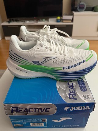 Joma R-2000 Zapatillas Running Blancas y Verdes