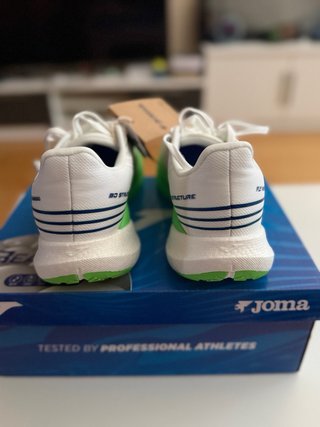 Joma R-2000 Zapatillas Running Blancas y Verdes