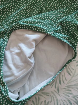 Bañador Caray lunares verde talla única