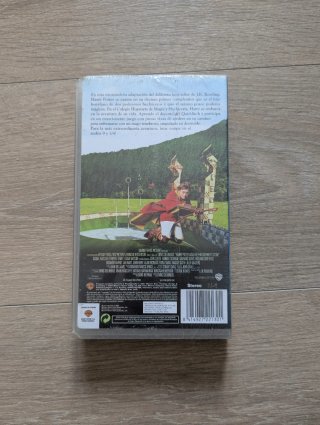 VHS precintado Harry Potter y la Piedra Filosofal