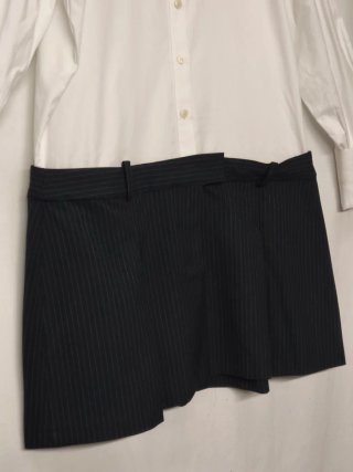 Vestido Zara Camisa y Falda Talla M