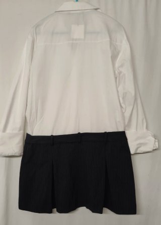 Vestido Zara Camisa y Falda Talla M