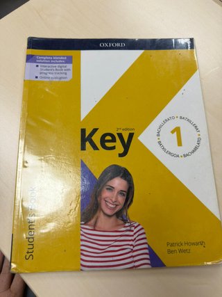 Libro key oxford ingles 1 bachiller y regalo stude