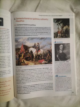 Historia de la filosofía, 2 Bachillerato