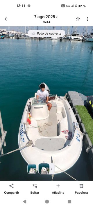 Barca 4m + Motor 15cv + Remolque