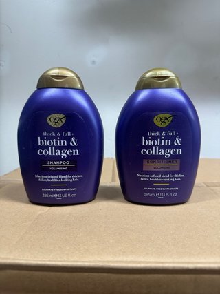 OGX Thick & Full Biotin & Collagen Shampoo & Cond