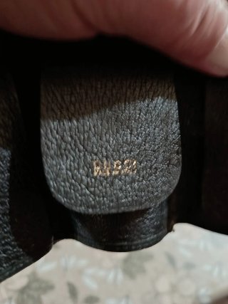 Portachiavi Gucci Bamboo Pelle Nero Oro
