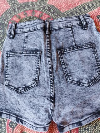 Pantalón corto cargo mujer