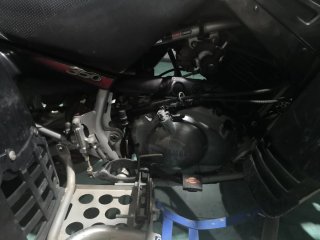Quad Yamaha Warrior 350 Negro