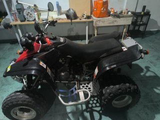 Quad Yamaha Warrior 350 Negro