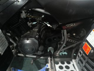 Quad Yamaha Warrior 350 Negro