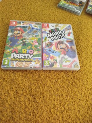 Cajas vacías Nintendo Switch Mario Party