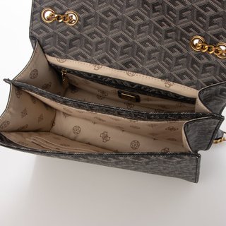 Bolso Guess Original Marrón y Dorado