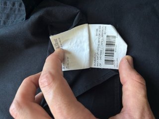 Camicia Burberry Nera Uomo