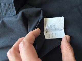 Camicia Burberry Nera Uomo