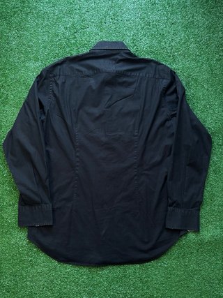Camicia Burberry Nera Uomo