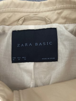 Gabardina Zara Beige