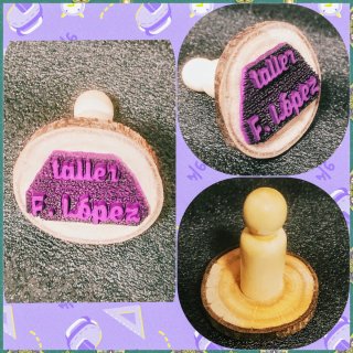 Sello de goma personalizado