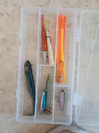 Caja de señuelos de pesca,se venden sueltas