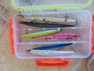 Caja de señuelos de pesca,se venden sueltas