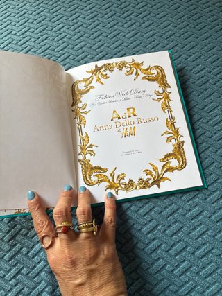 Quaderno Anna Dello Russo per H&M
