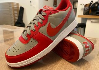 Nike Terminator Low Talla 40.5 Gris/Rojo