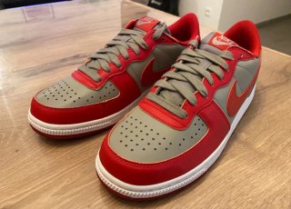 Nike Terminator Low Talla 40.5 Gris/Rojo