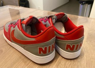 Nike Terminator Low Talla 40.5 Gris/Rojo