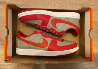 Nike Terminator Low Talla 40.5 Gris/Rojo
