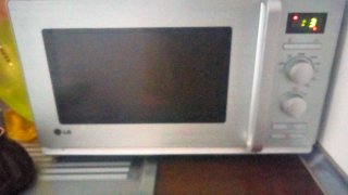 Microondas LG Plata
